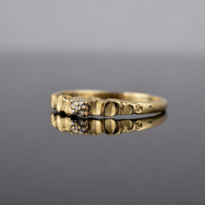 Diamond Cut Stacking Band