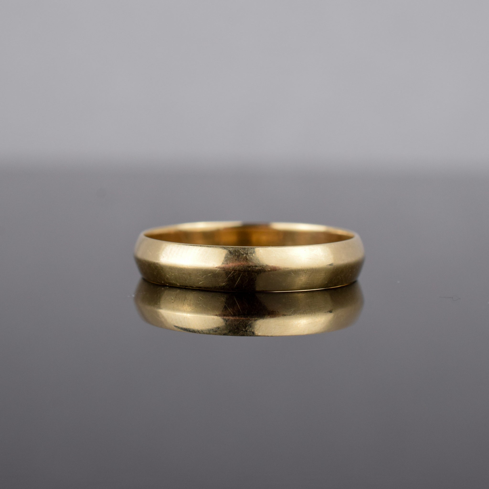 Concave Gold Band