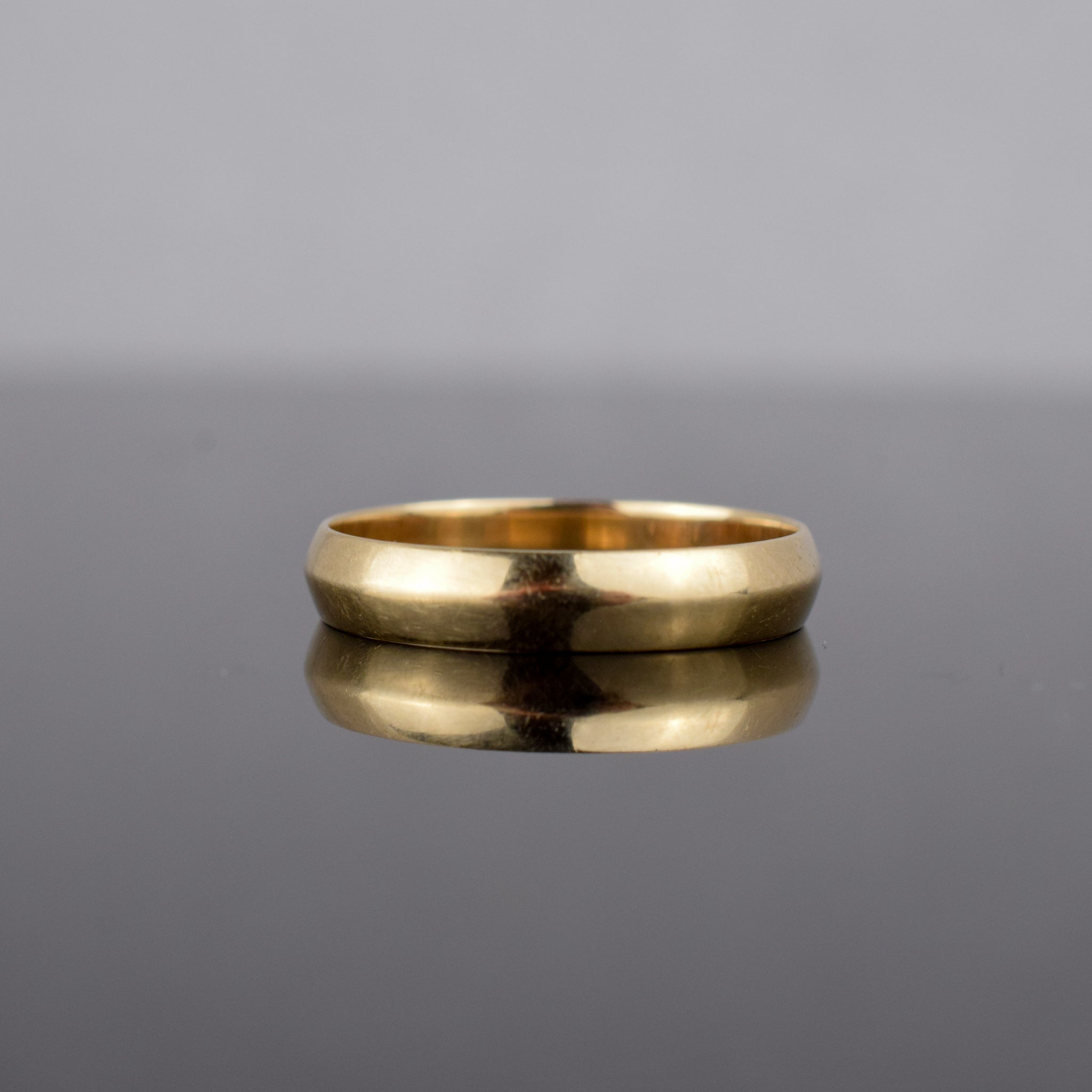 Concave Gold Band