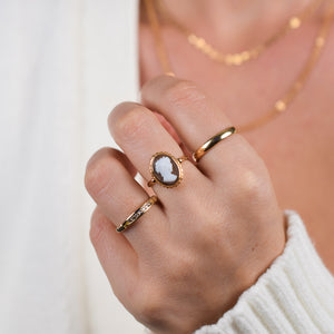 vintage cameo ring, folklor
