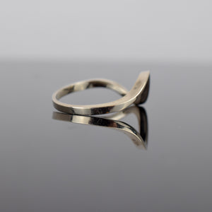 vintage gold stacking ring, folklor