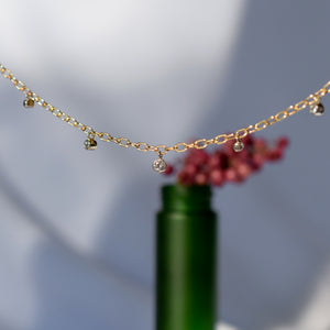 old mine cut diamond necklace, folklor