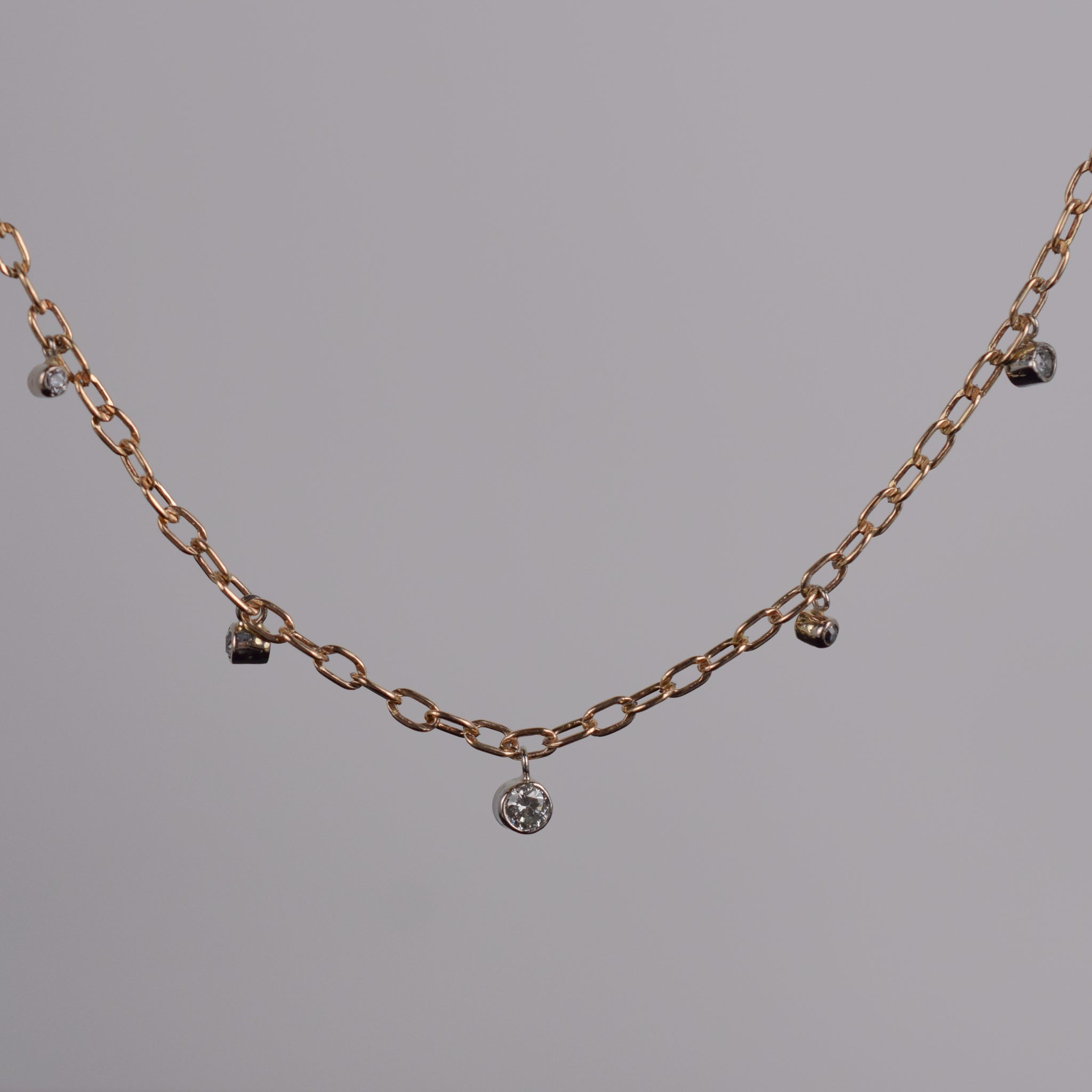 old mine cut diamond necklace, folklor