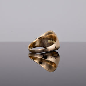 vintage signet ring, folklor