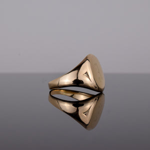 vintage signet ring, folklor