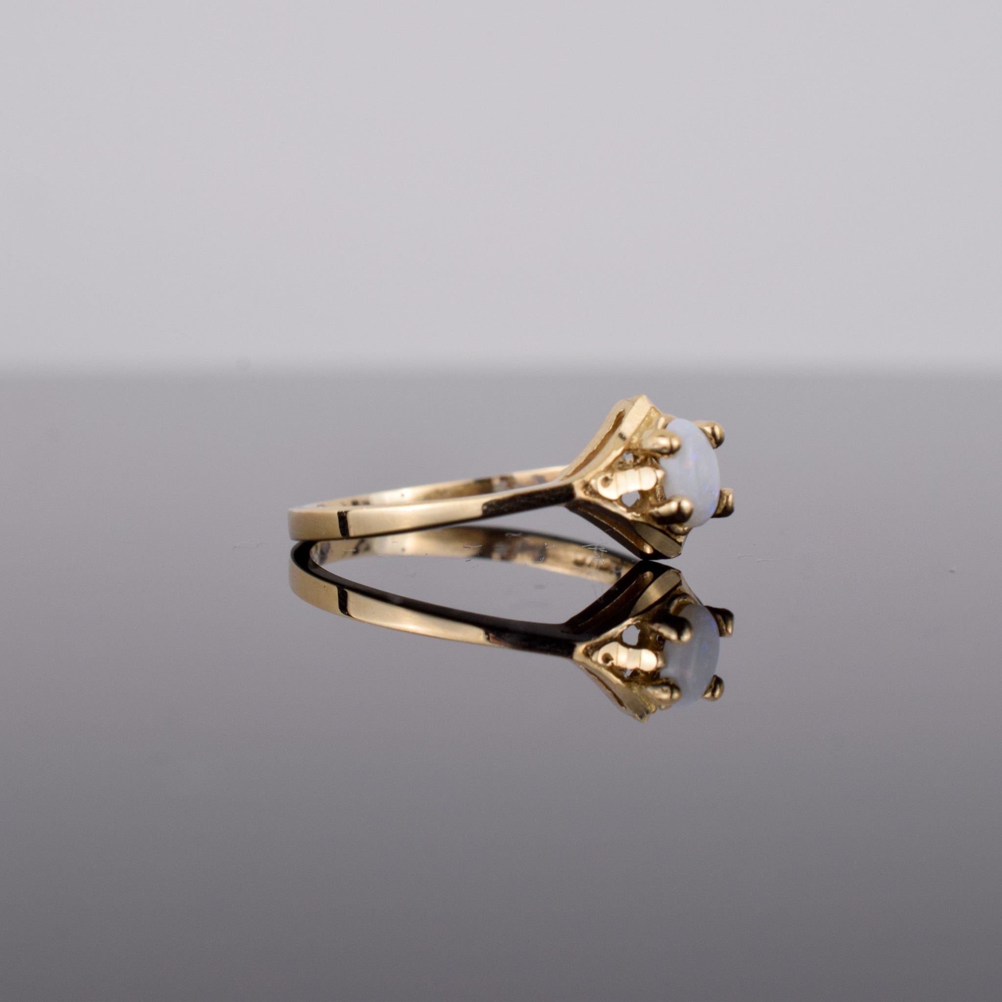 vintage opal ring, folklor 