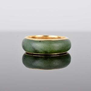 vintage gold and chain ring, folklor