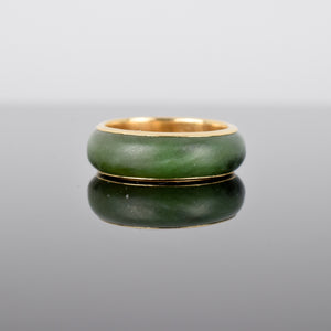 vintage gold and chain ring, folklor