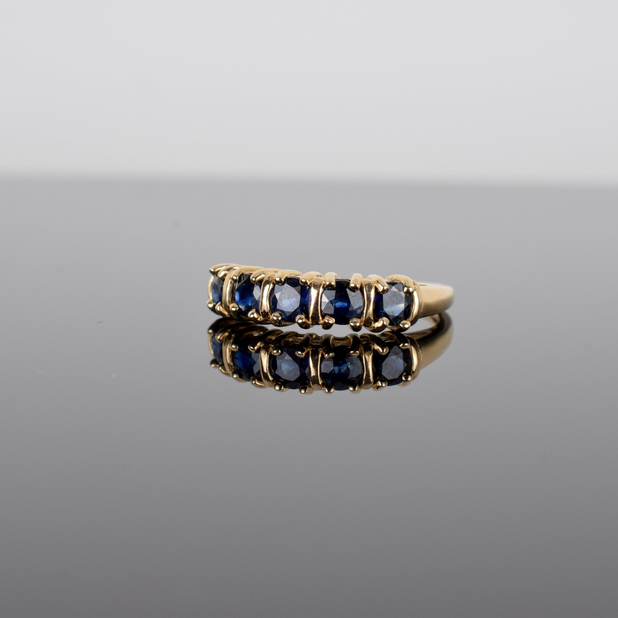  vintage gold and sapphire band, folklor
