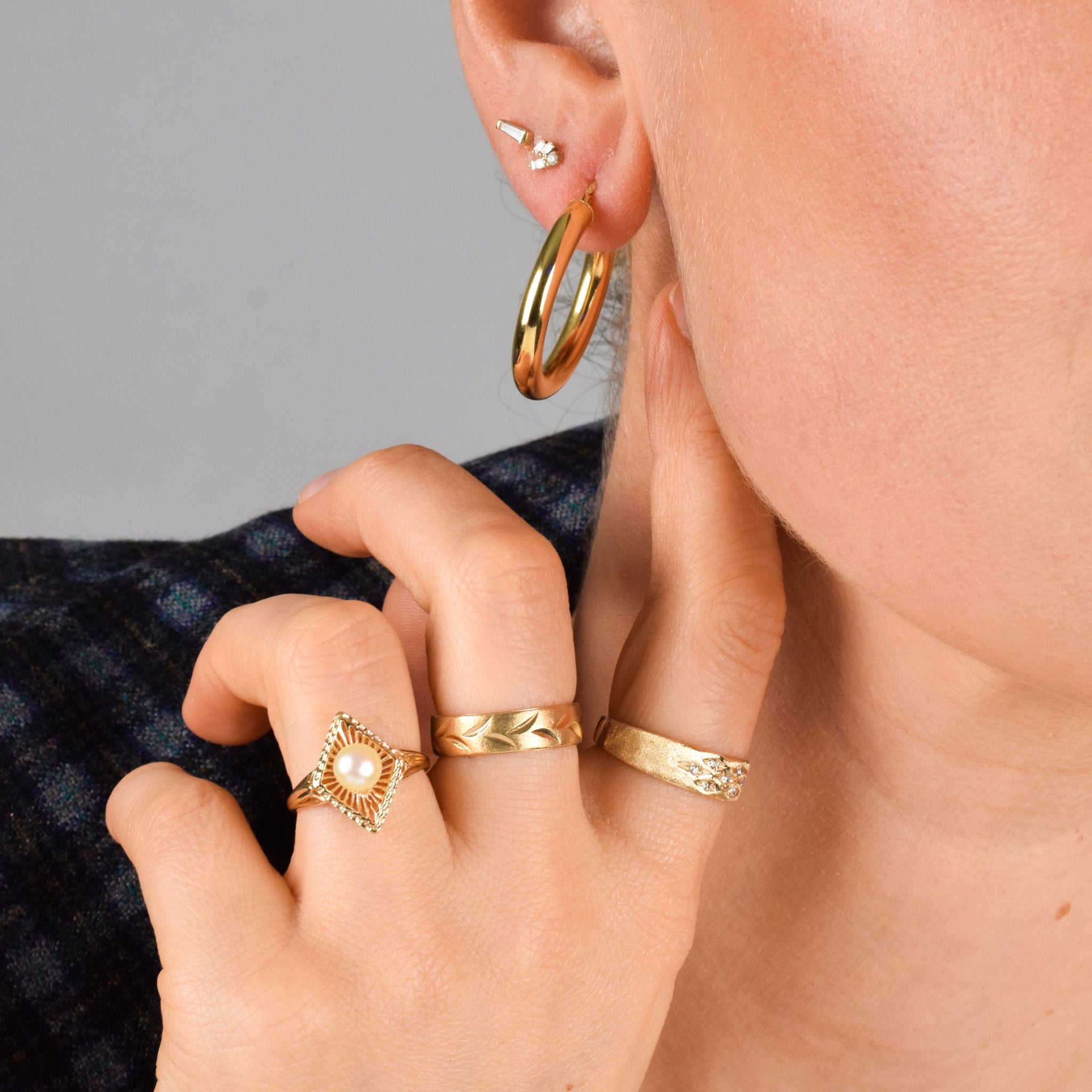 Brushed Gold Band (10k)