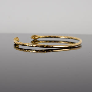 vintage gold bangle, folklor