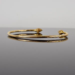 vintage gold bangle, folklor