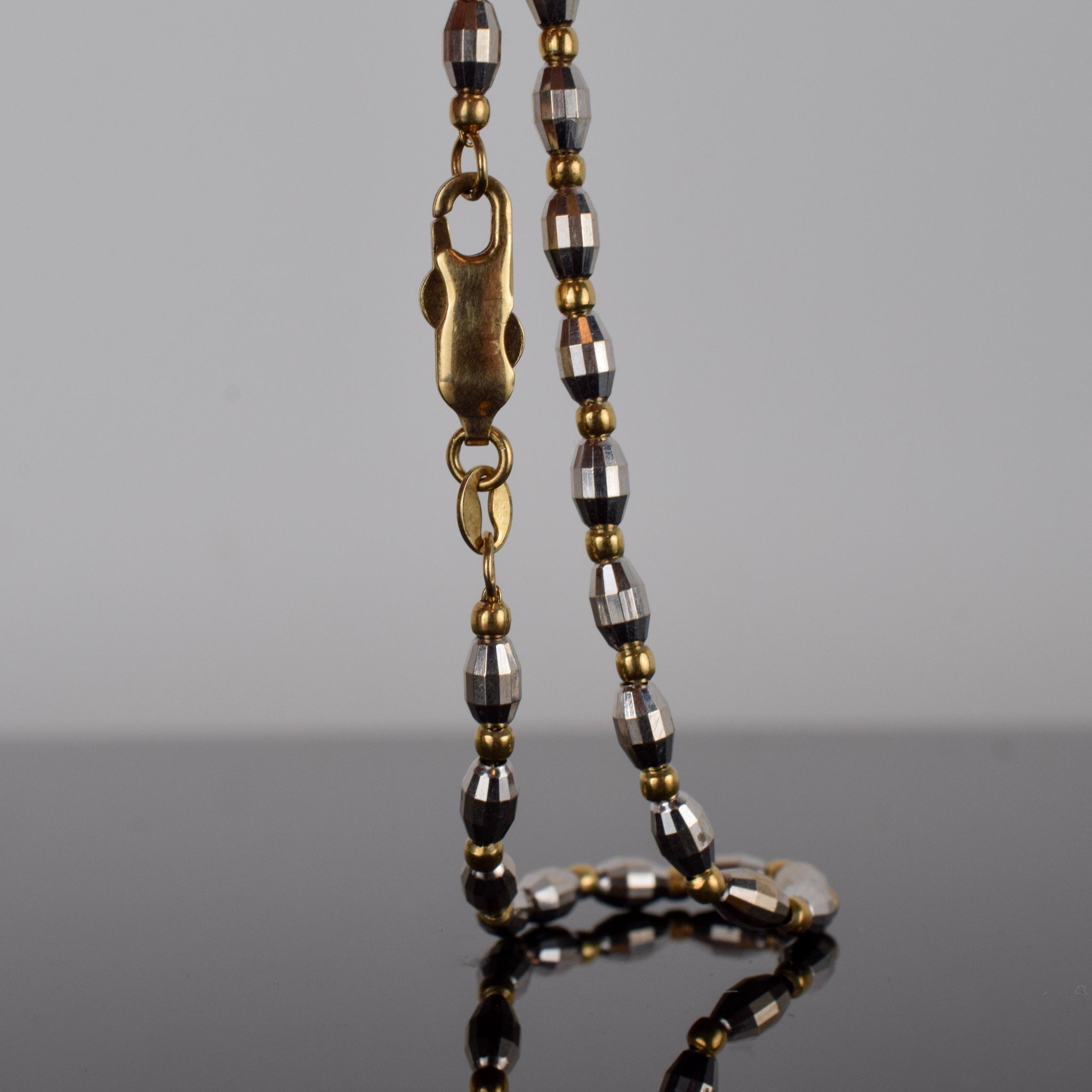 Beaded Gold Bracelet (14k)