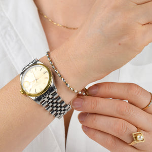 Beaded Gold Bracelet (14k)