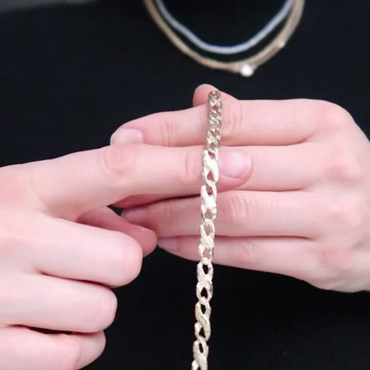 vintage gold bracelet, folklor